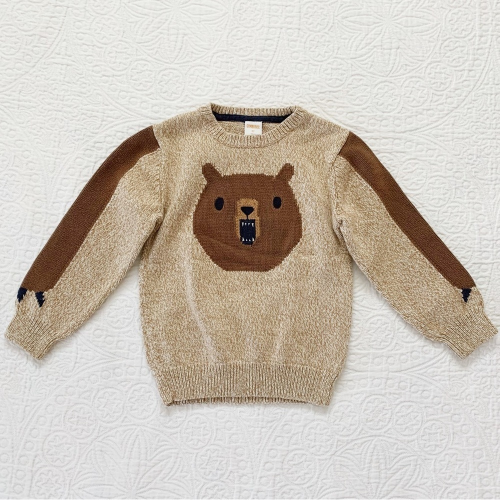 Gymboree Bear Cotton‎ Sweater (5T)